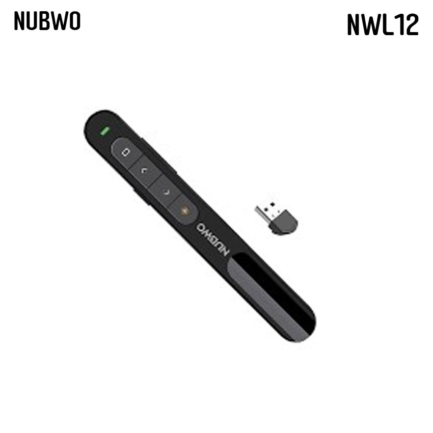 NWL-12 NUBWO Laser Pointer (รีโมทพ้อยเตอร์) 2.4 GHz เชื่อมไกล 100 m. MO-NW-PT-NWL12