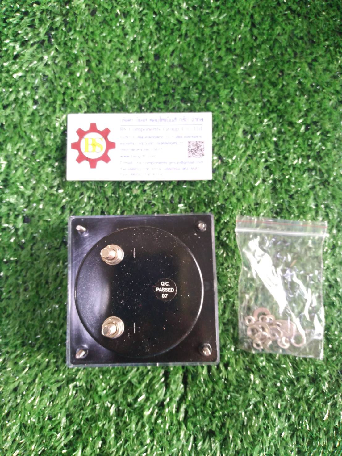 P-ten : แอมป์มิเตอร์ DE-80A (ต่อตรง) 30A 80x80mm.