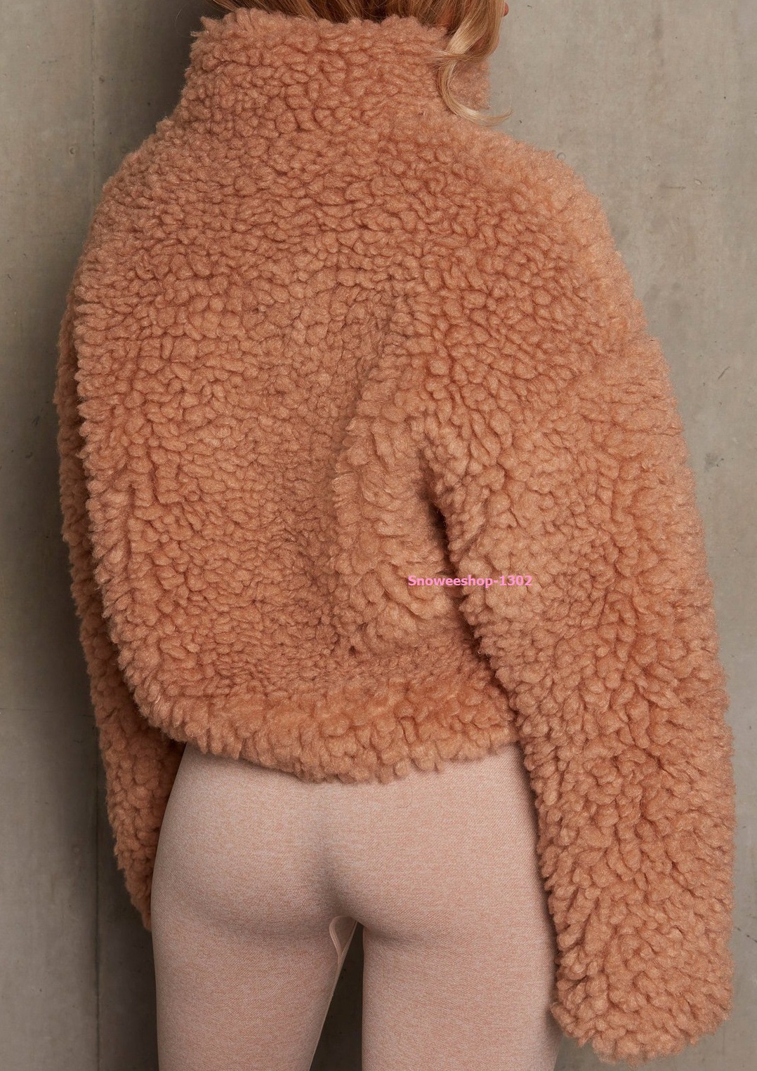 เสื้อกันหนาวขนแกะทอหนาสไตล์เสื้อสเวตเตอร์แนวแจ็คเก็ตใส่สบายกันหนาวได้ดี มี 4 สี