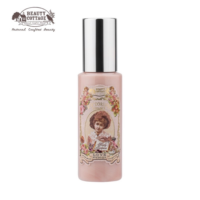 BEAUTY COTTAGE VICTORIAN ROMANCE PERFUME SHIMMERING GLOW BODY ESSENCE 115 ml โลชั่นน้ำหอม มีชิมเมอร์