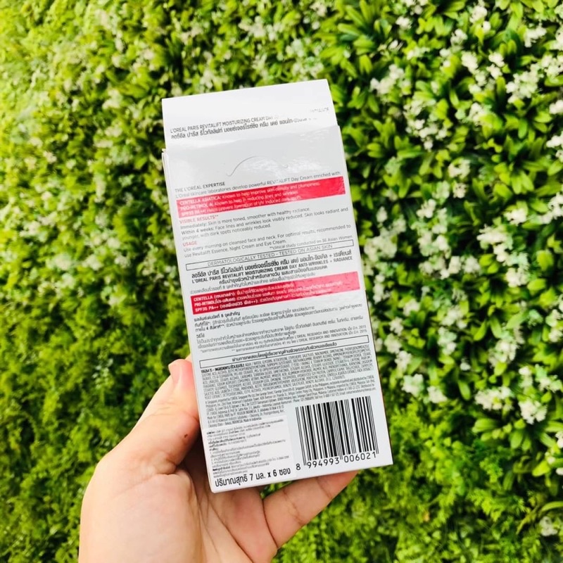 L’OREAL PARIS Revitalift Day Cream SPF23 PA++ 7 ml * 6ซอง ลอรีอัล เดย์ครีม