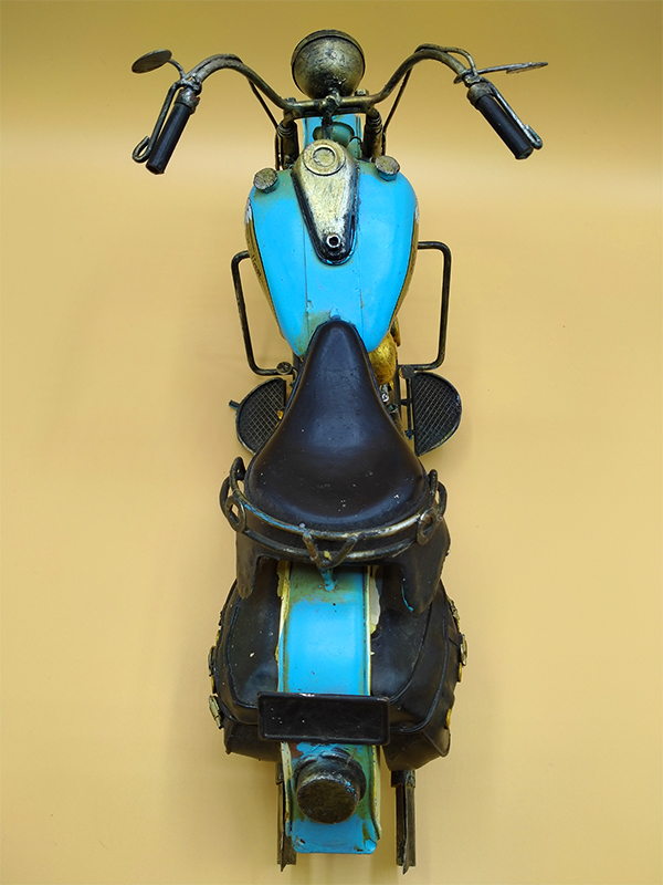 INDIAN รถเหล็กวินเทจ รถช็อปเปอร์ โมเดลรถเหล็ก โมเดลจำลอง