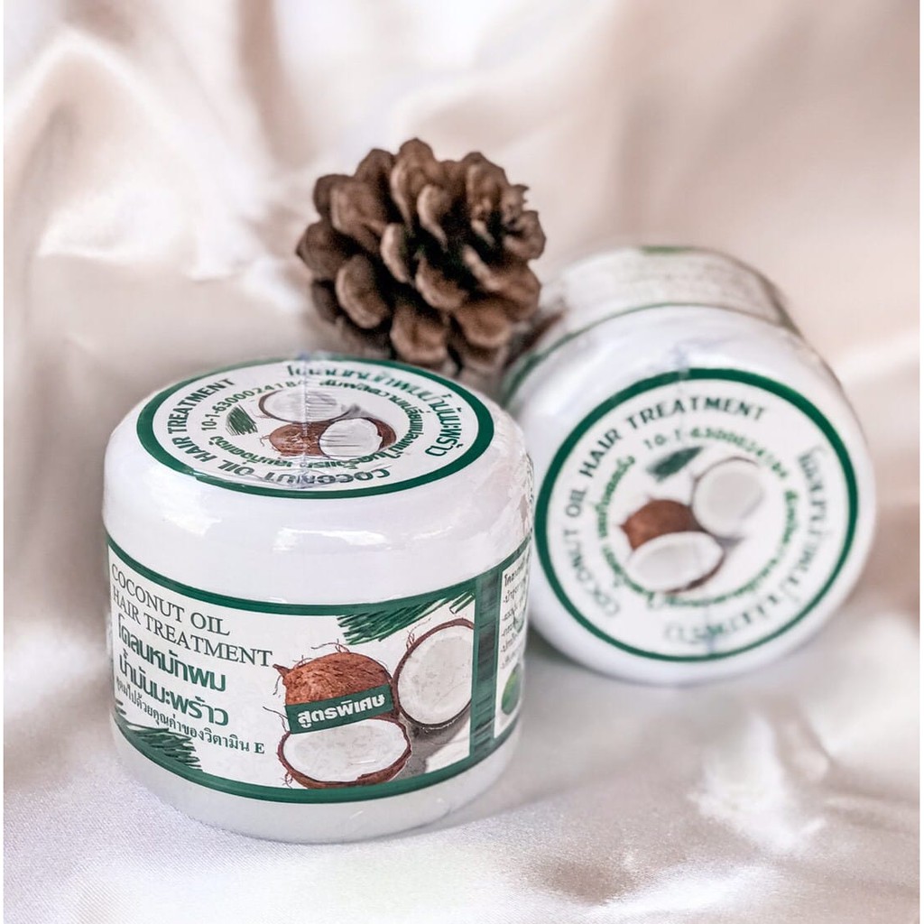 โคลนหมักผมน้ำมันมะพร้าว ขนาด 300 กรัม