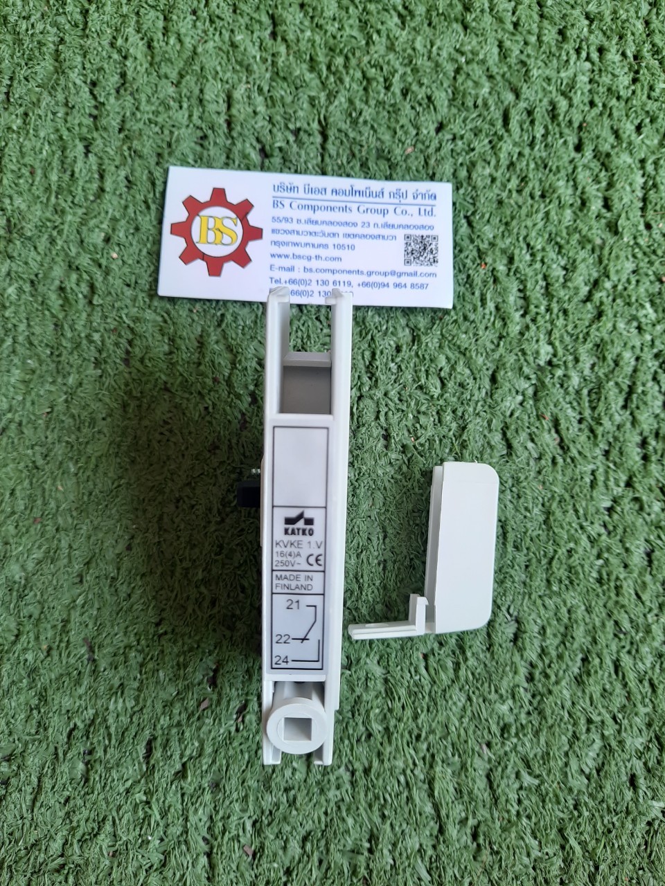 KATKO : Aux.contact KVKE 1V. 1NO+1NC
