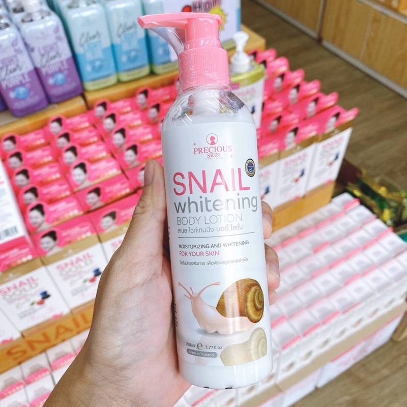 Snail Whitening Body Lotion 230ml โลชั่นบำรุงผิว โลชั่นสเนล โลชั่นผิวขาว