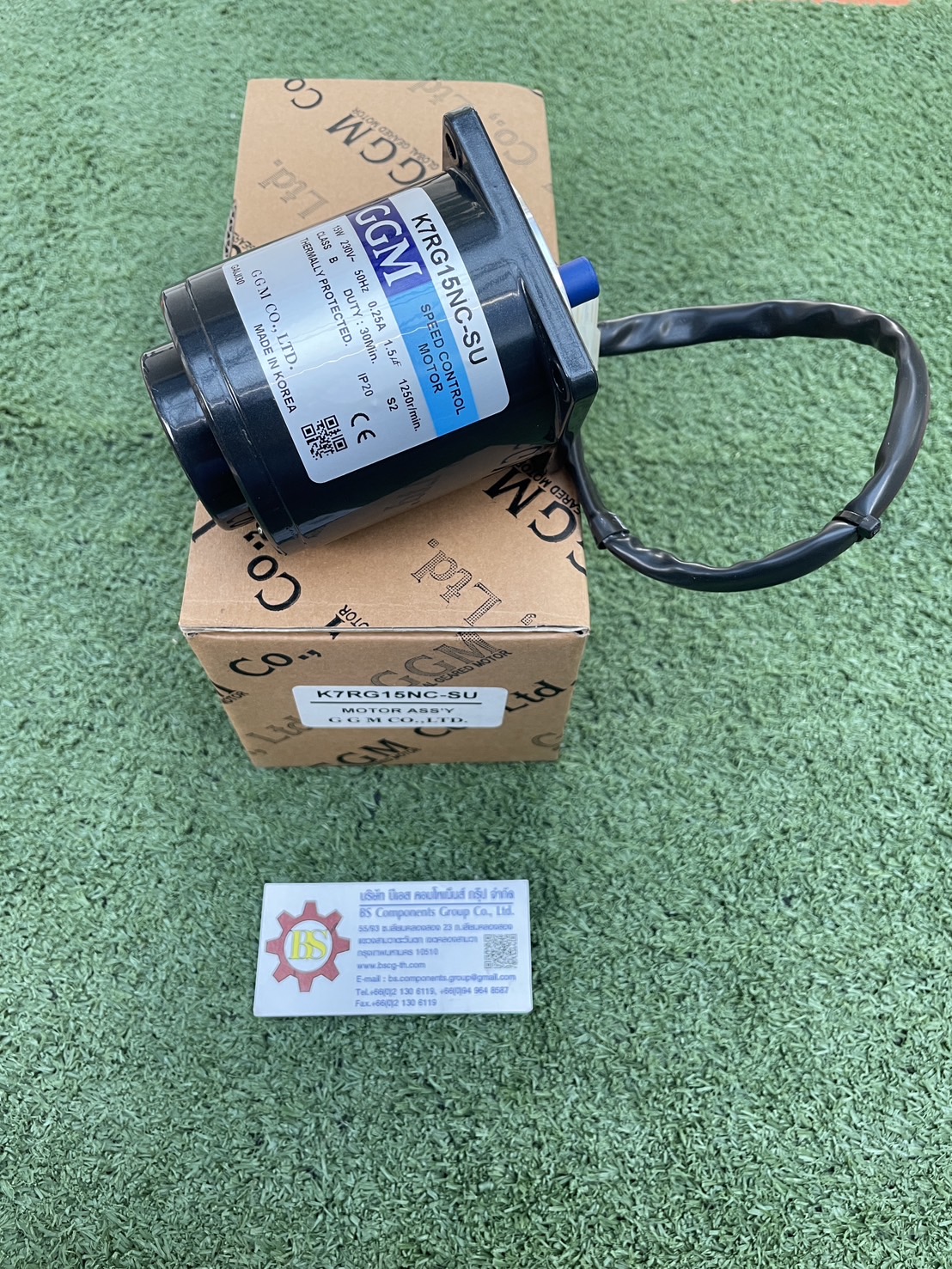 GGM : INDUCTION MOTOR MODEL : K7RG15NC-SU