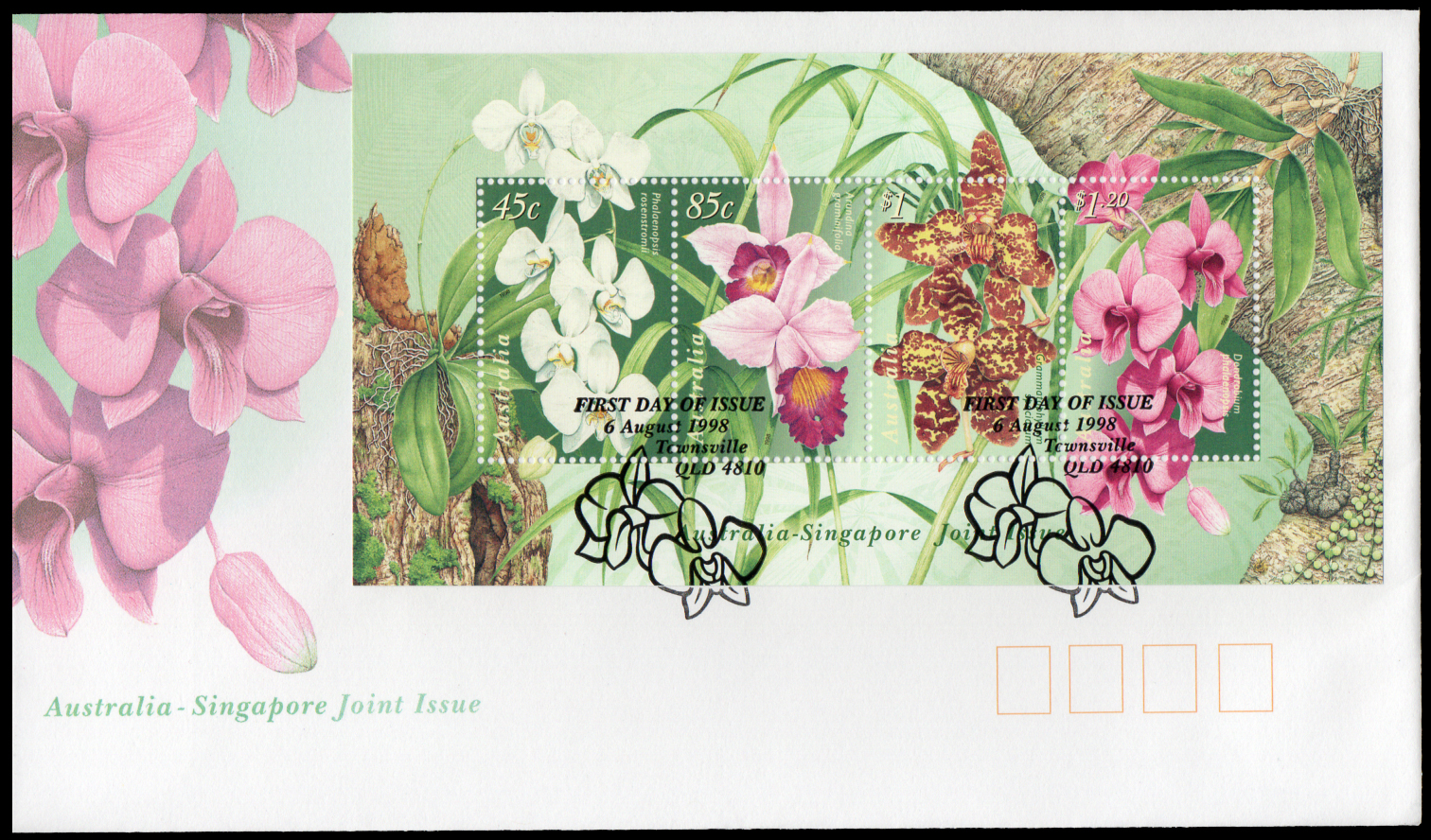 Australia-Singapore Joint Issue F.D.C.