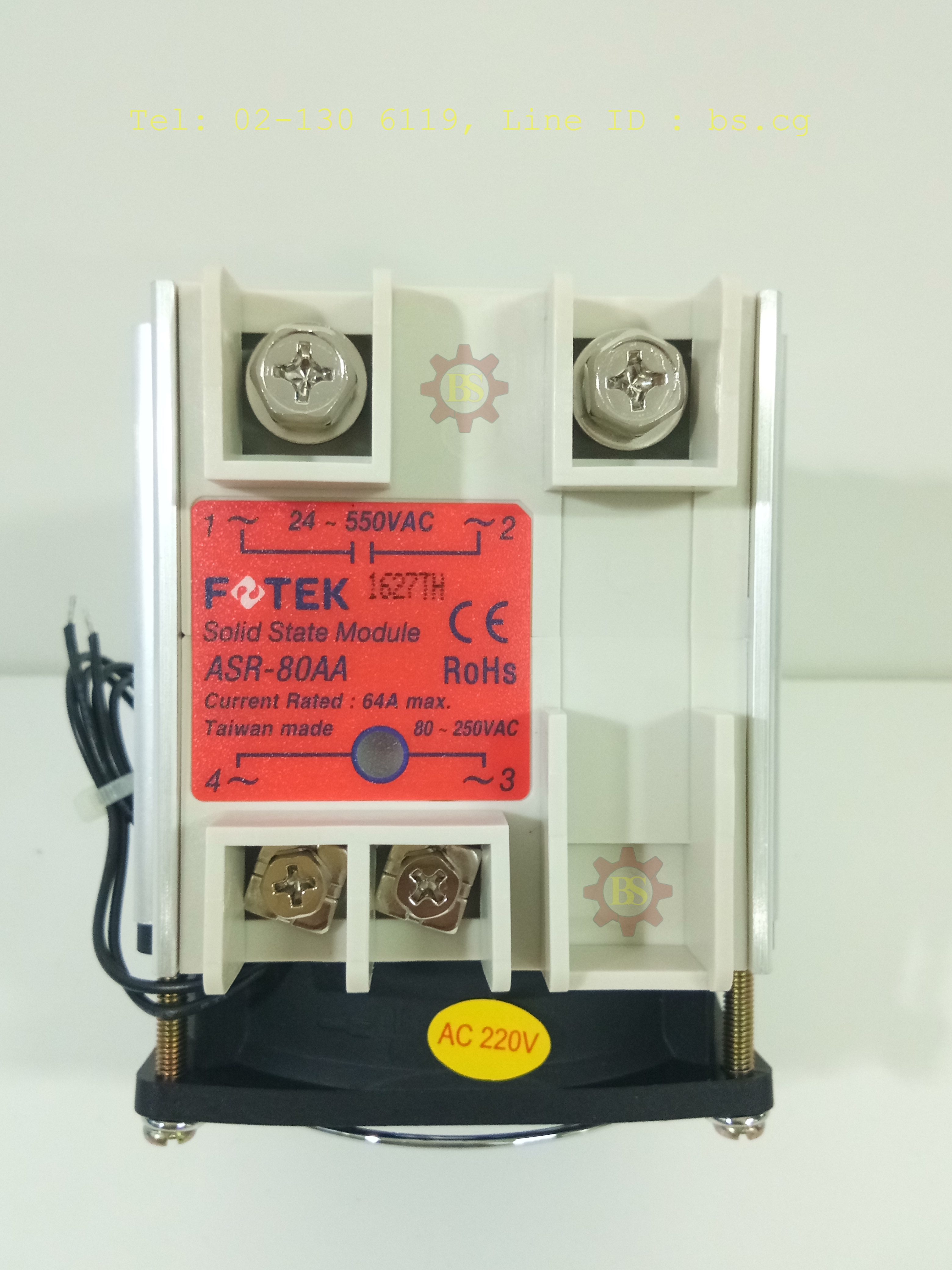 FOTEK : Solid State Module ASR-80AA+FAN