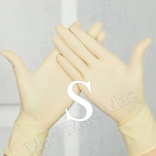 ถุงมือแพทย์ (ยางธรรมชาติ) 5 คู่ ขนาด S