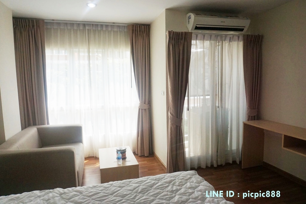 [เช่า] ไมอามี่ คอนโด บางปู ใกล้ทะเล ติดรถไฟฟ้า จ.สมุทรปราการ ห้อง 25.1 ตร.ม