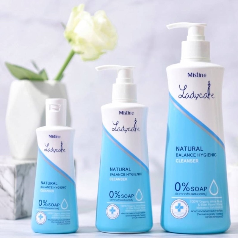 Mistine Lady Care Natural Balance 200 ML & 400ML สูตรใหม่ล่าสุดจากมิสทิน น้ำยาอนามัยมิสทินเลดี้แคร์ ขวดฟ้า สูตรใหม่