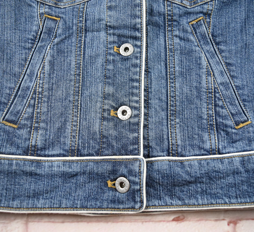 TOMMY JEANS®แท้ อก 30 เสื้อแจ็คเก็ตยีนส์หญิง ทอมมี่ ยีนส์ สียีนส์ เสื้อแขนยาว เนื้อผ้าดี