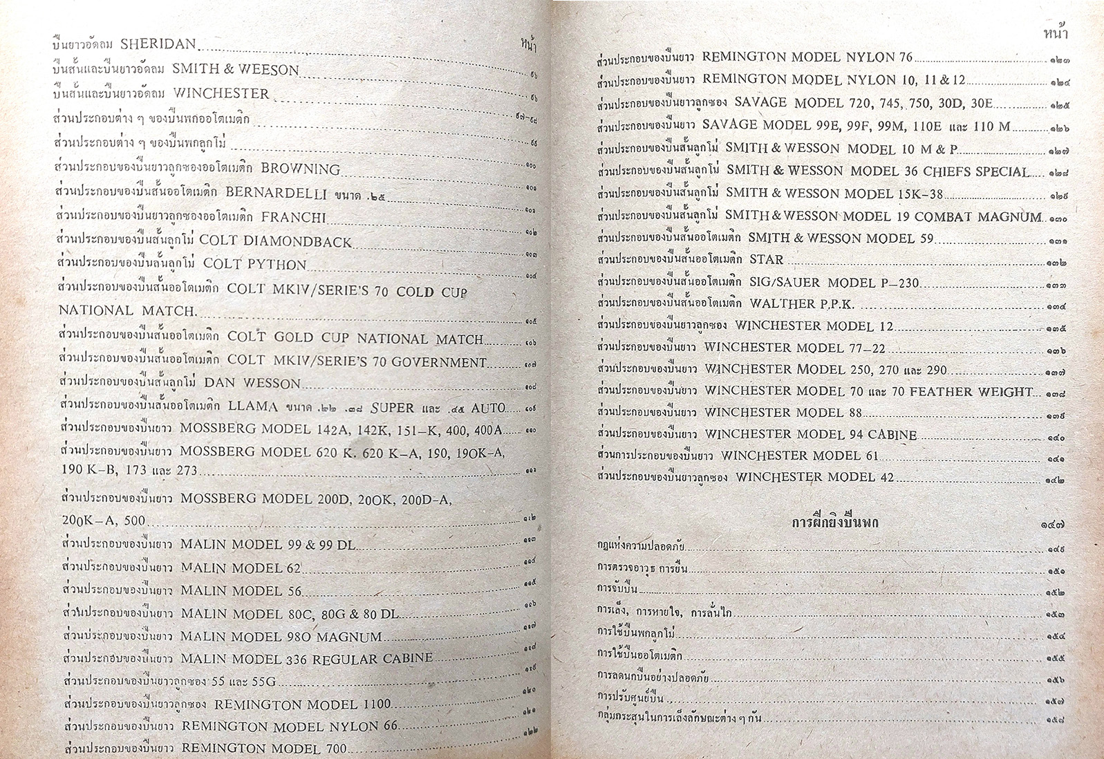 เทคนิคการใช้อาวุธปืน