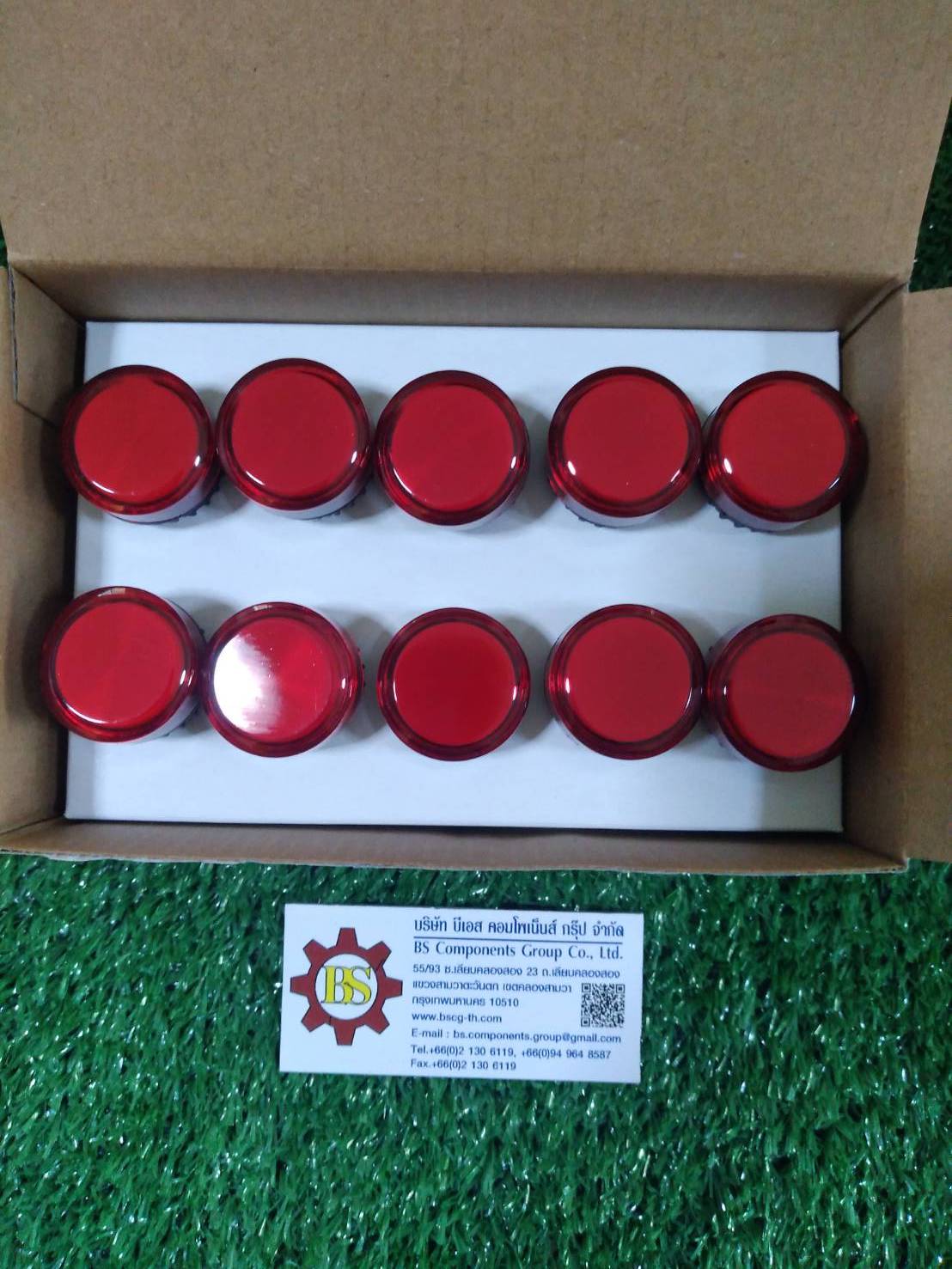 TEND : Pilot Lamp (TS2) 22/25 mm. แดง LED 220 V