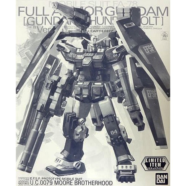 P Bandai MG 1/100 FA-78 FULL ARMOR [LIMITED EXPO]