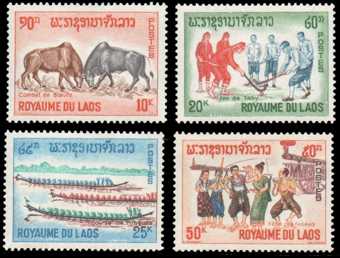 Laotian Pastimes 1965