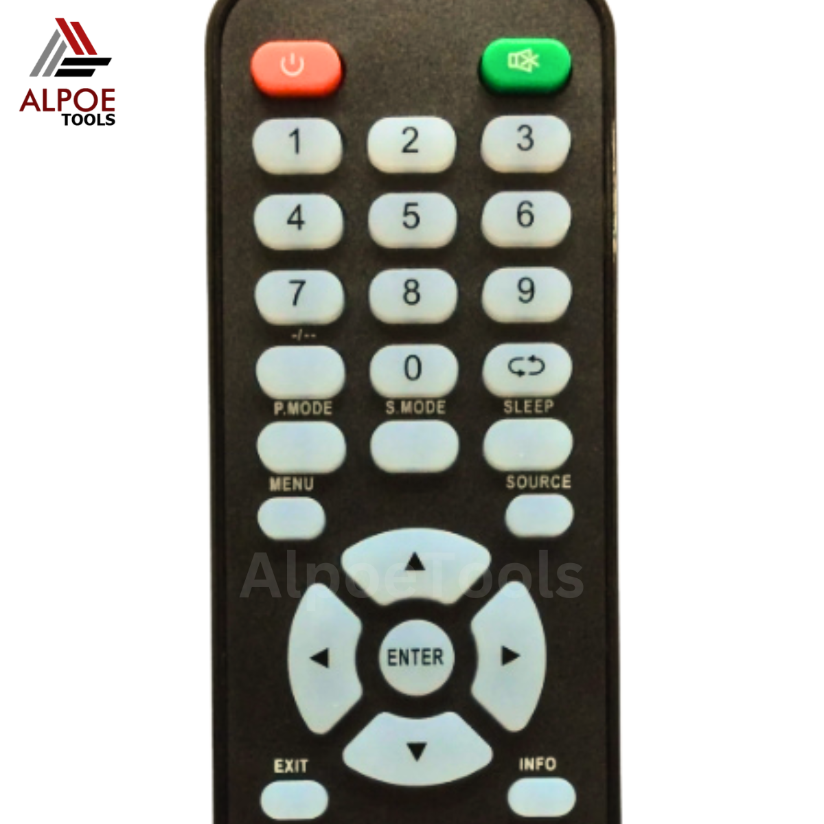 รีโมททีวี Alpha / NANO / ONIDA / Fantasai รหัส AL321 สำหรับ LCD / LED TV สามารถใช้ร่วมกันได้หลายยี่ห้อ