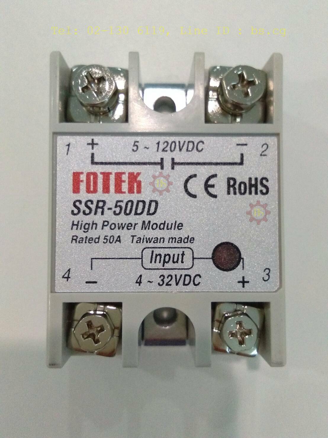 FOTEK : Solid State Module Rated: 50A SSR-50DD