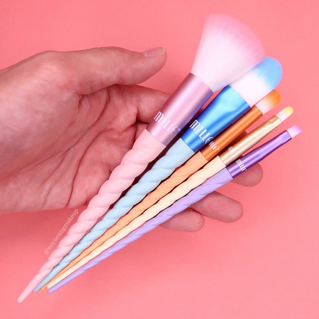 Mille My Little Pony magic Brush 5 ชิ้น .เซทแปรงแต่งหน้า มิลเล่
