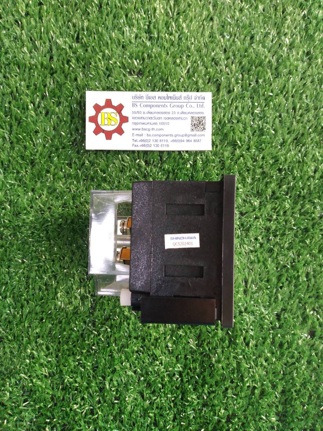 SHINOHAWA : AC Amp meter CA-72 72x72mm. 150/5 ต่อผ่าน CT