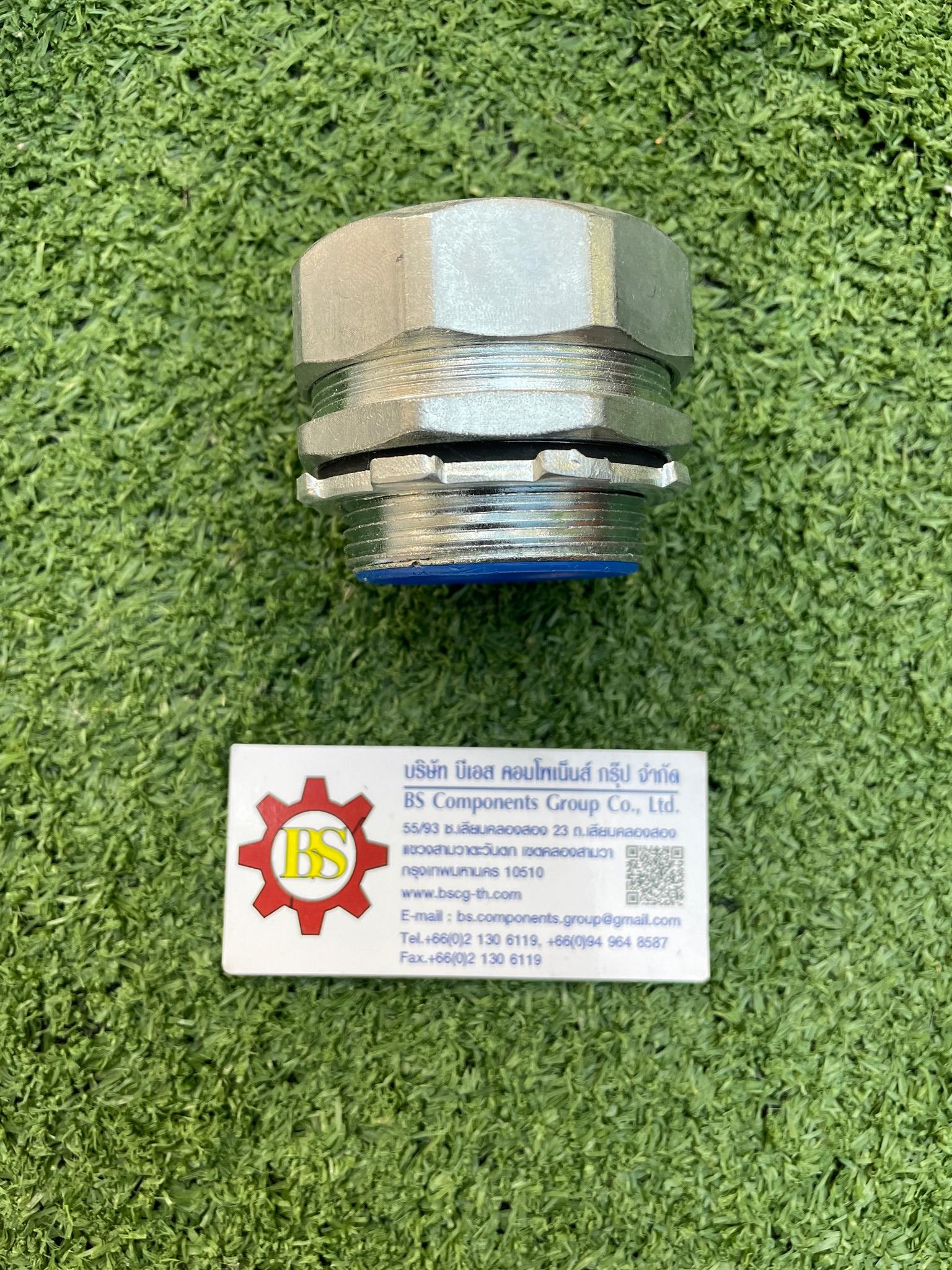 ARROW : คอนเนคเตอร์ท่ออ่อนกันน้ำผิวเรียบ ตรง EF 1.1/2"