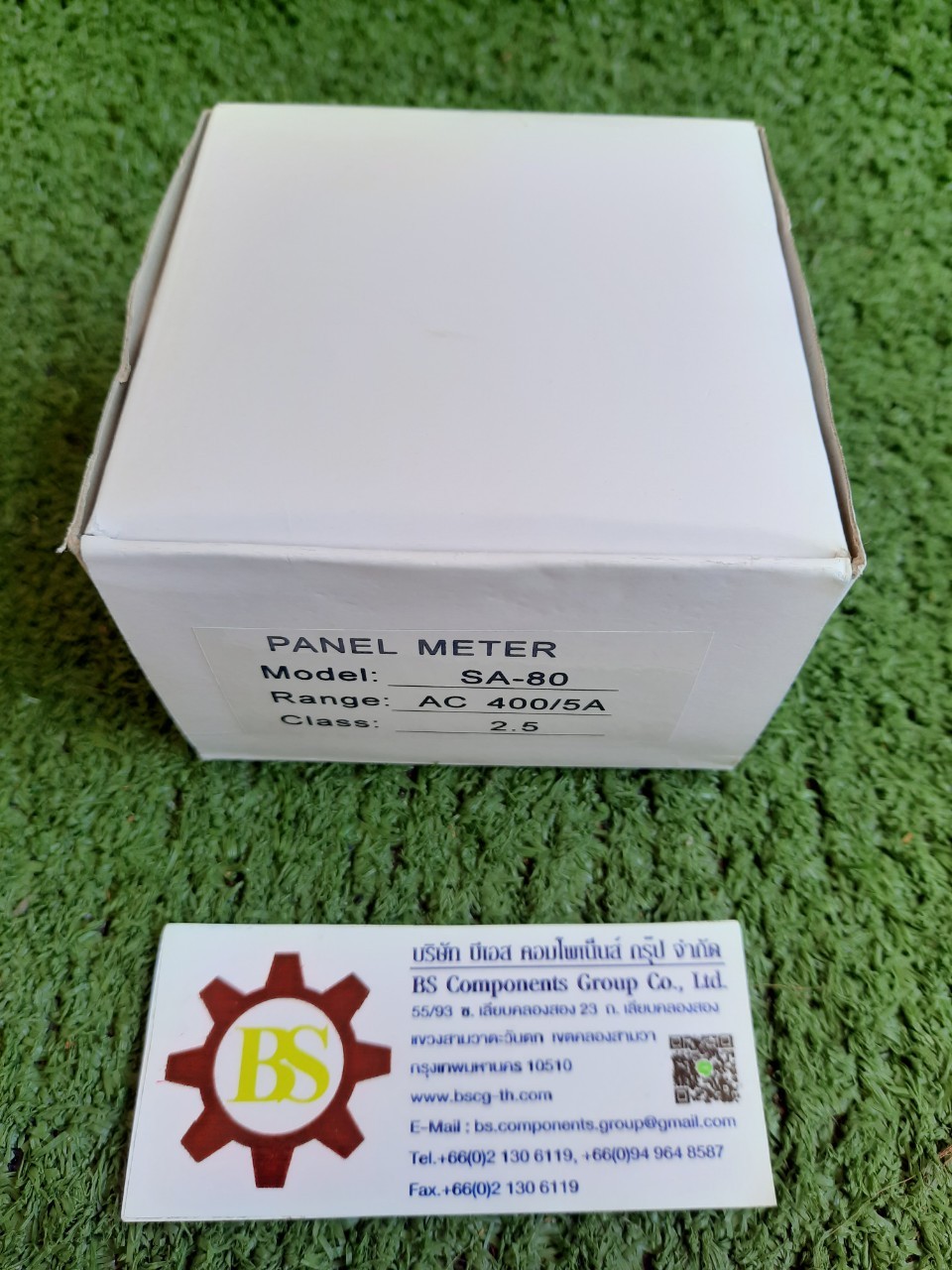 Shinohawa : AC Amp Meter ต่อผ่าน CT400/5 MT821