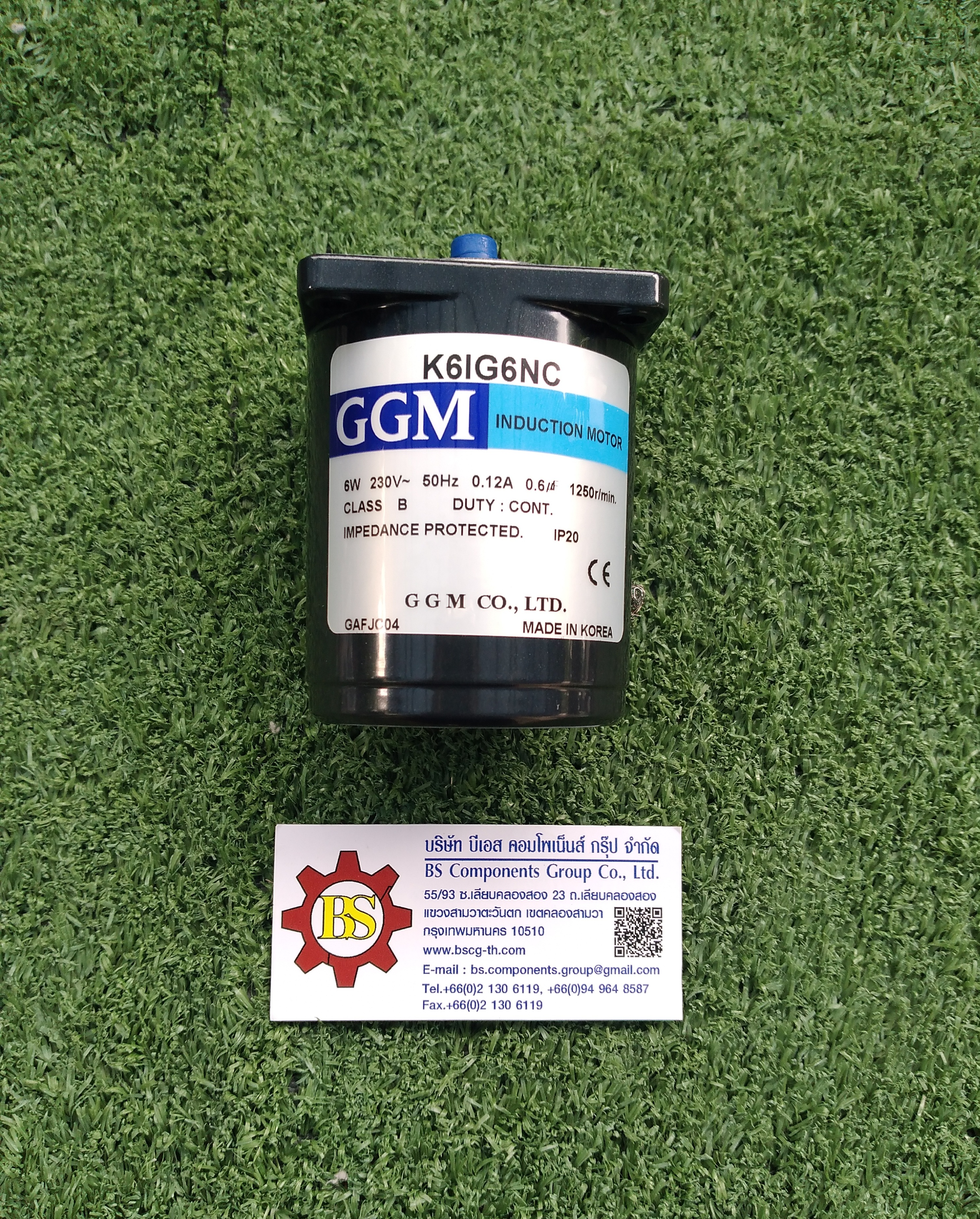 GGM : INDUCTION MOTOR MODEL : K6IG6NC