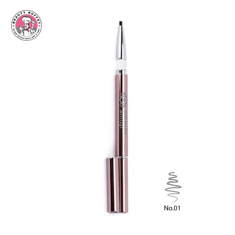 BEAUTY BUFFET GINO McCRAY HERITAGE AUTO EYEBROW & EYELINER ดินสอเขียนคิ้ว และ เขียนขอบตา