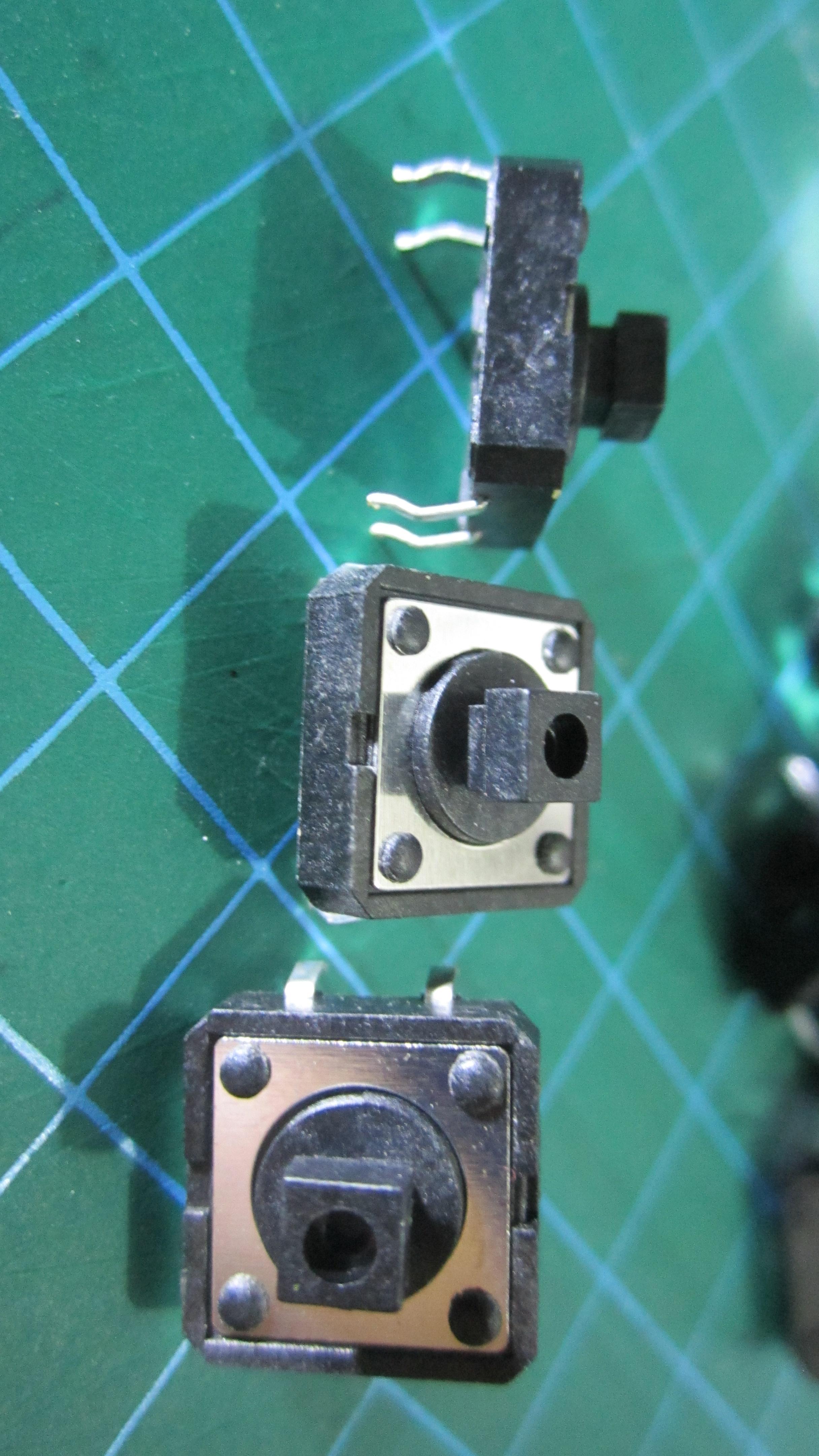 Push Button B3F-4055 12x12x7.3mm สวิตช์ กดติด-ปล่อยดับ