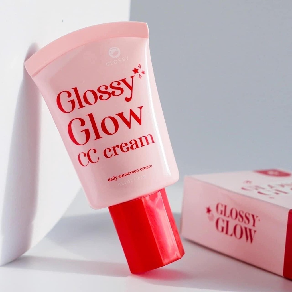 GLOSSY GLOW CC CREAM UVA/UVB SPF50 PA+++ กันแดด กลอสซี่โกลว์