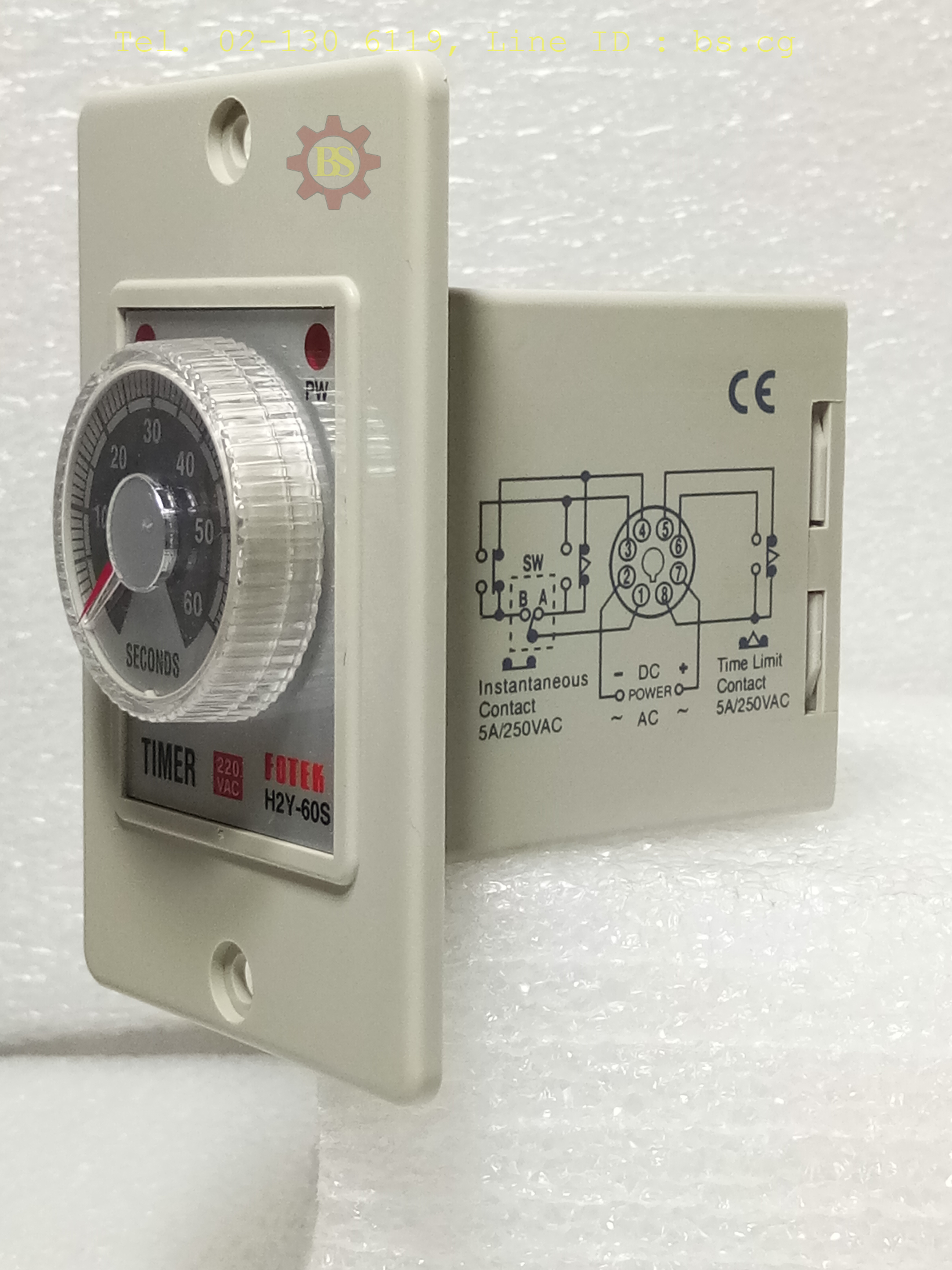FOTEK: Timer H2Y-60S-220V