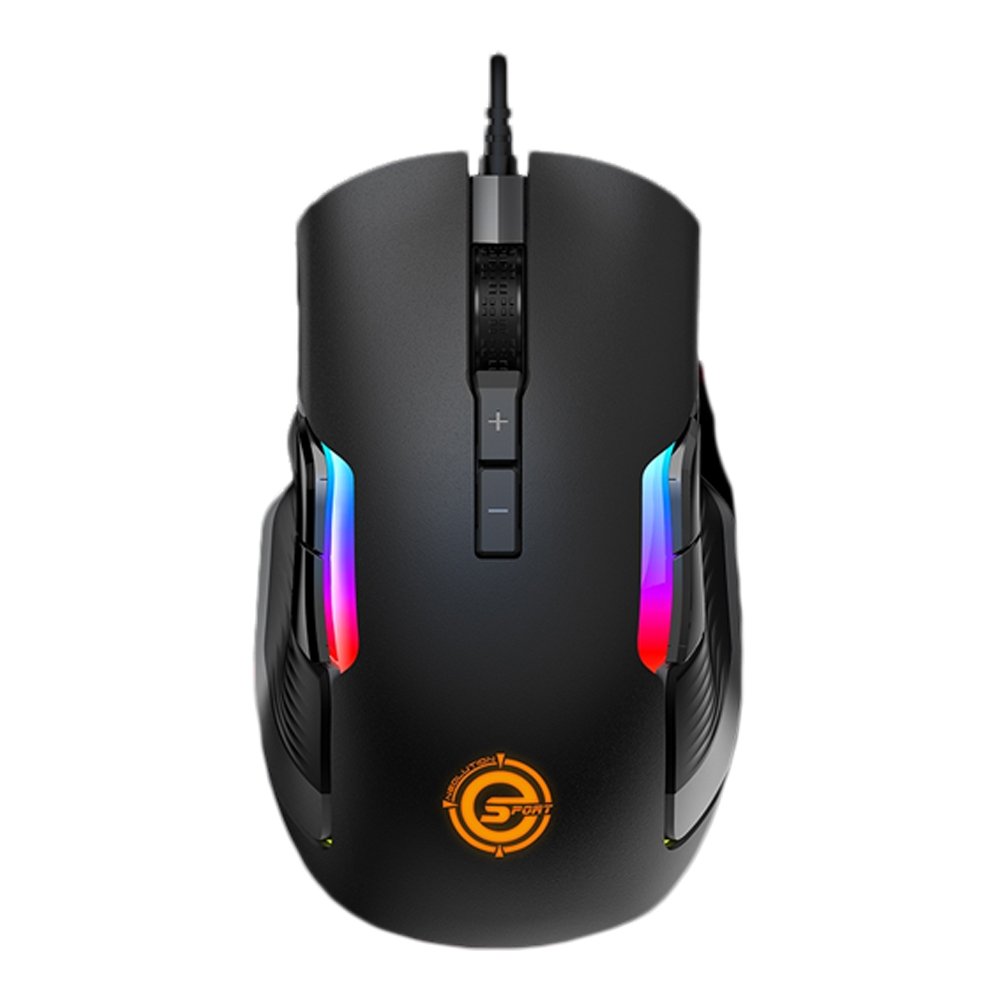 Neolution E-Sport Gaming Mouse เมาส์เกมมิ่ง NEOLUTION E-SPORT RGB 12,000 DPI เล่นได้ทั้งมือซ้ายและมือขวา CHAOS MO-NE-OU-CHAOS01