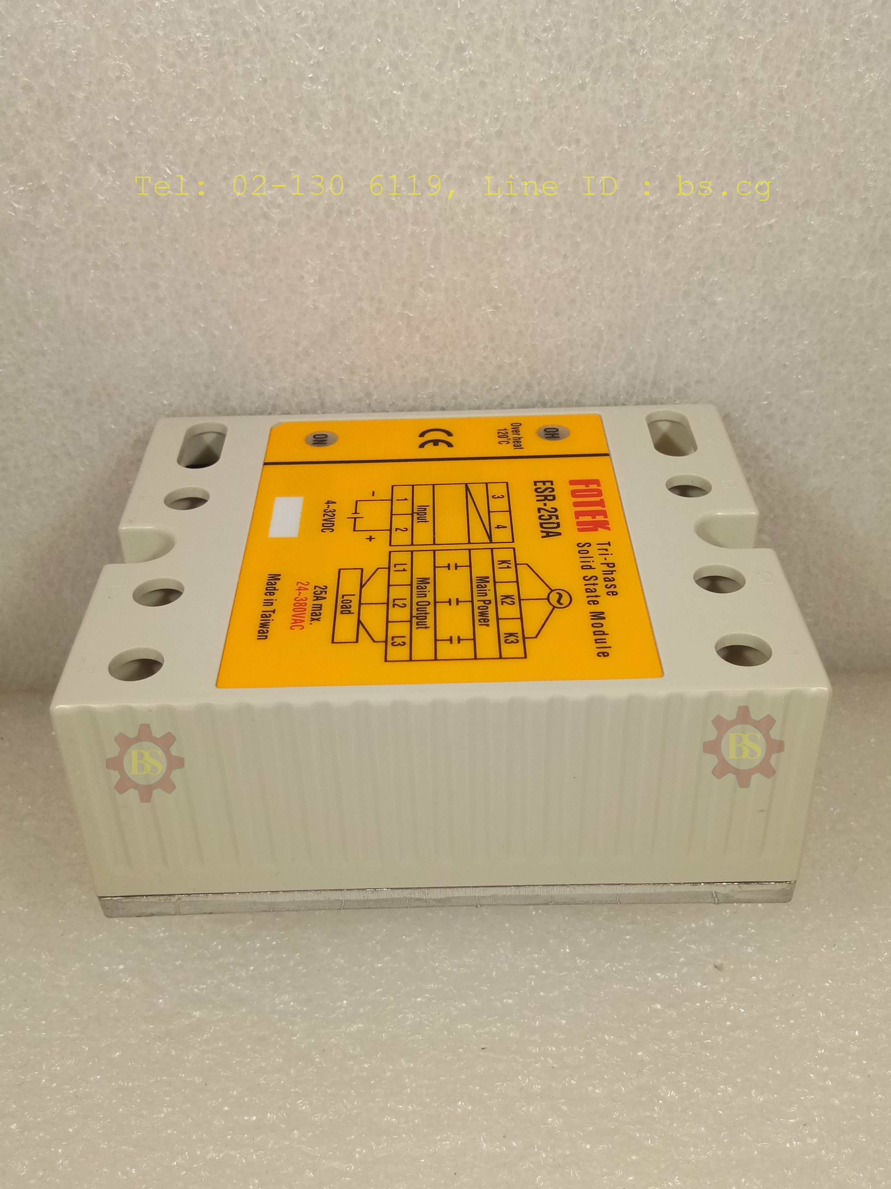 FOTEK : Solid State Module Tri-Phase ESR-25DA