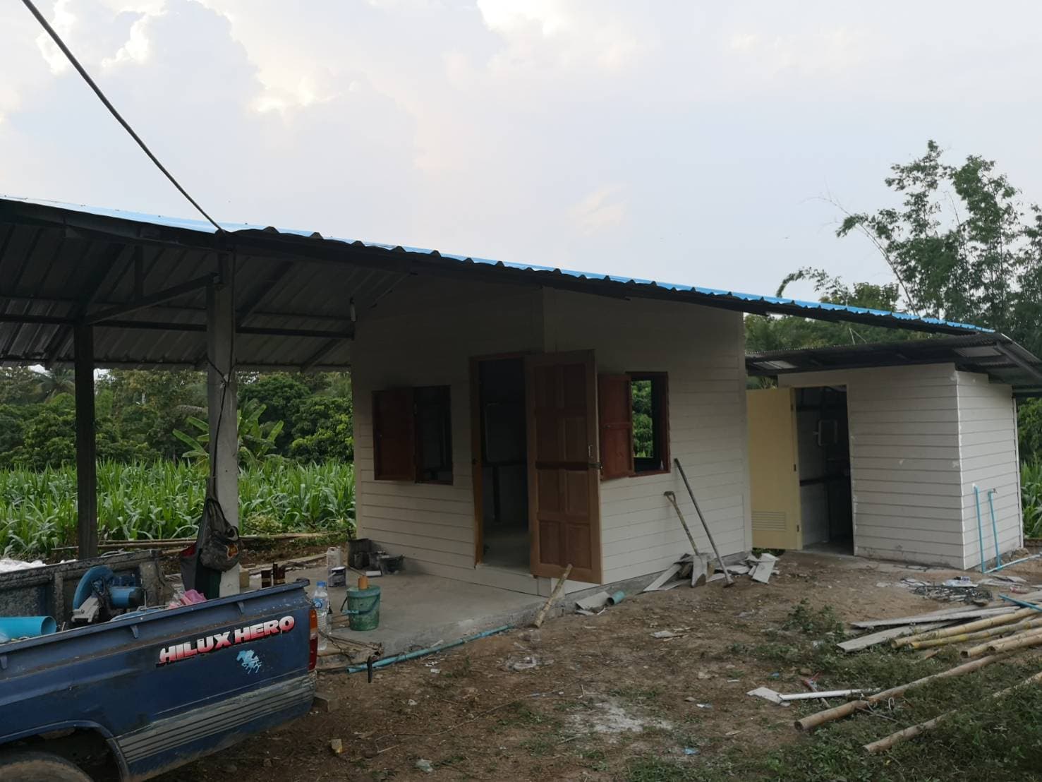 ด่วนขายที่ดินพร้อมบ้านสวนราคาถูกที่สุดมีประปาพร้อมใช้งานเนื้อที่ิ 5 ไร่ 2 งาน 69 ตรว. บ้านนาฟาน ต.ดอนไฟ อ.แม่ทะ จ.ลำปาง