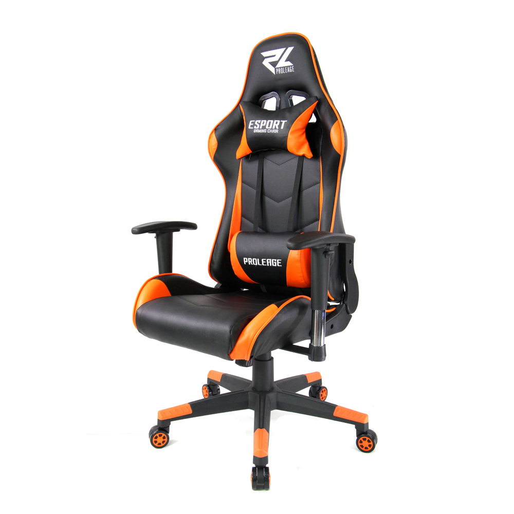 เก้าอี้ เกมมิ่งProleage ERGONOMIC GAMING CHAIR รุ่น PL-101 สีส้ม SKU-00542