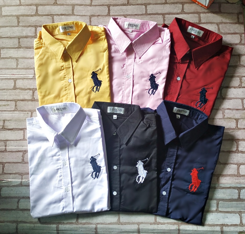 H7-12 เสื้อเชิ้ต แขนยาว ผู้ใหญ่