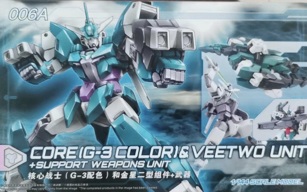 HGBDR 1/144 Core Gundam (G3 Color) & Veetwo Unit (006A) **ทักเเชทก่อนกดคำสั่งซื้อนะครับ***