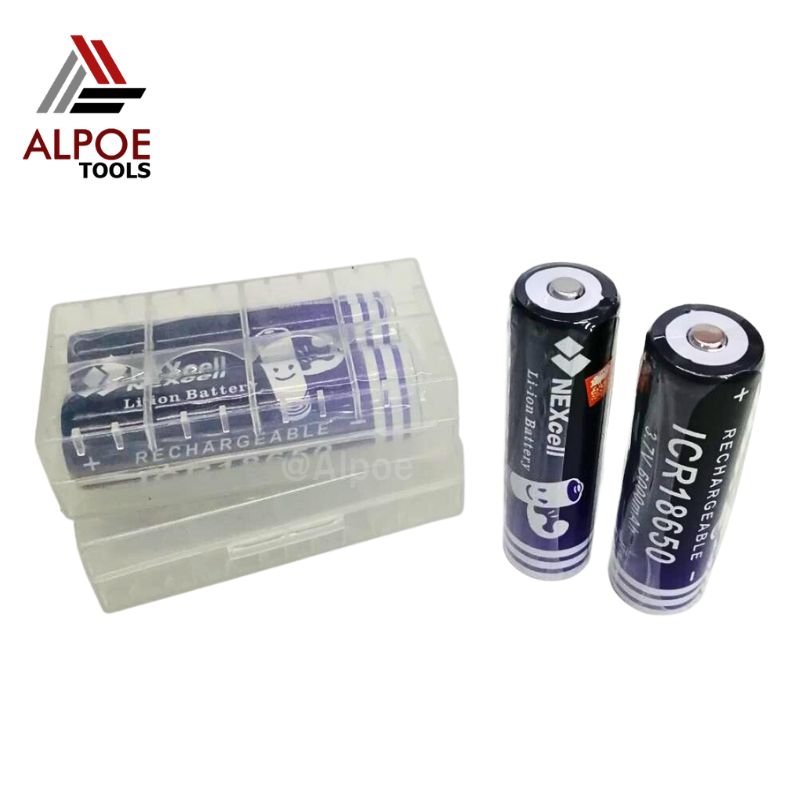 ถ่านชาร์จ NEXcell ขนาด 18650 3.7V 6000mAh