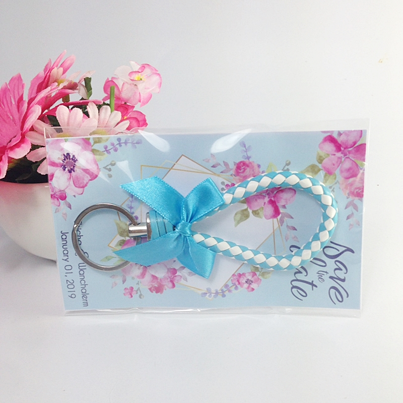 พวงกุญแจถัก พร้อมแผ่นรอง