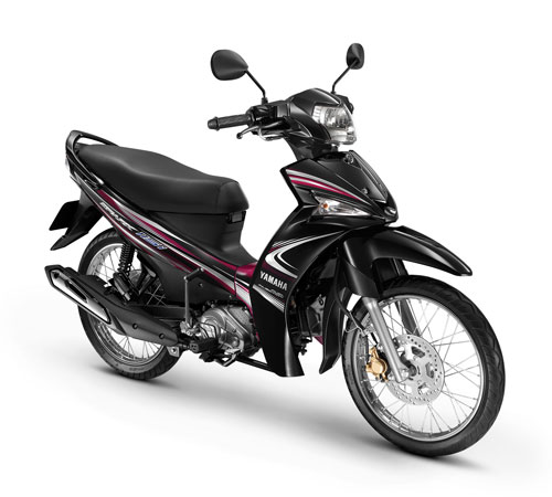 Sticker YAMAHA SPARK 115I ปี 2014 รุ่น 4 Sport i ติดรถสี ดำ ชมพู(เคลือบเงา) สติ๊กเกอร์ติดรถ ยามาฮ่า สปาร์ค ร้อยสิบห้าไอ