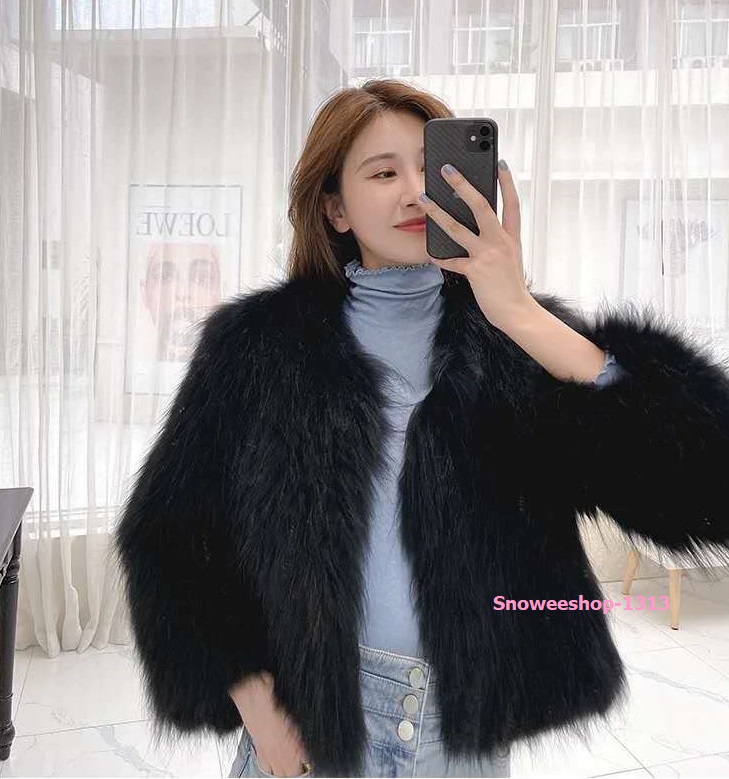Fur Coat (โค้ทขนเฟอร์) เสื้อคลุมขนเฟอร์กันหนาวตัวสั้นมีซับในหนา ทรงเบสิคมาพร้อม 3 เฉดสี