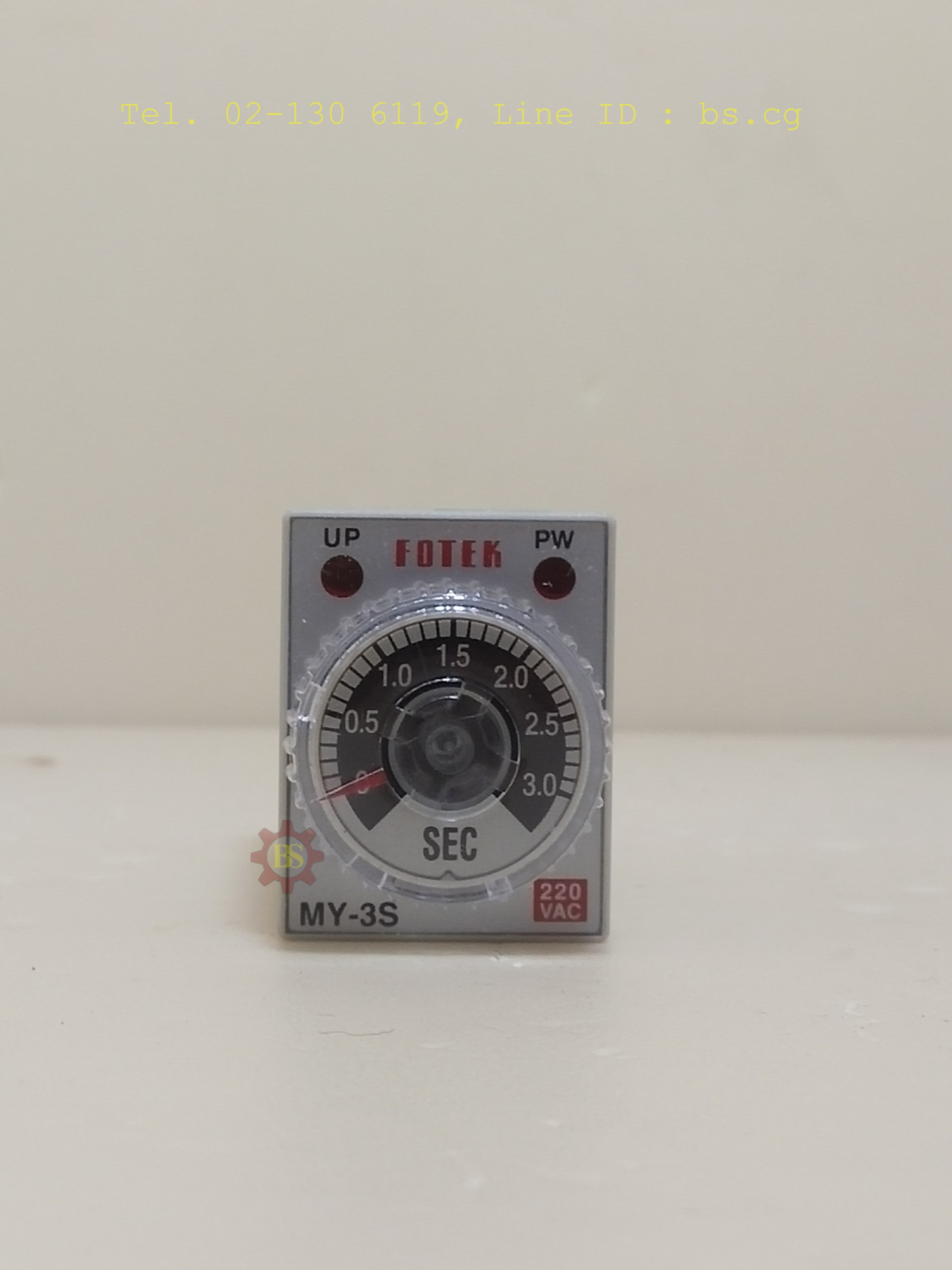 FOTEK: Timer MY-3S-2P-220V
