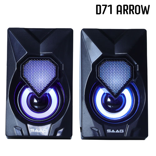 SAAG D71 ARROW SPEAKER USB/ 3W SP-SA-20-D71XX