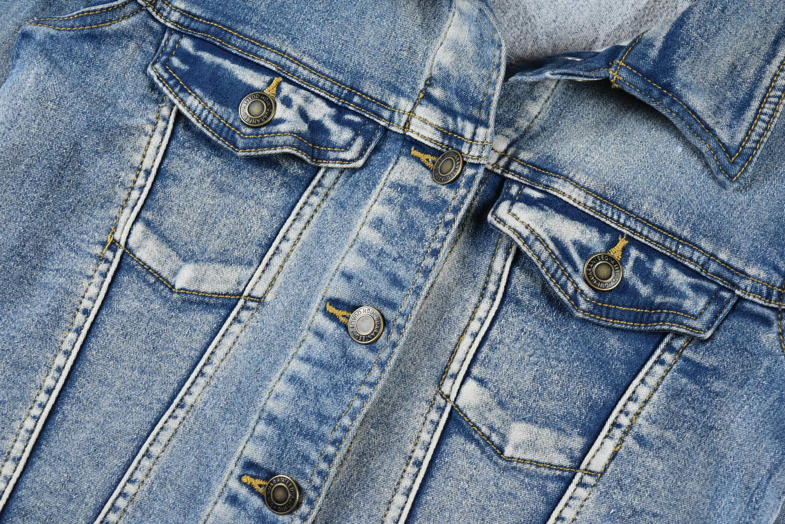 JEANS อกจริง 34 ไซส์ S เสื้อแจ็คเก็ตยีนส์ แขนยาว ผู้หญิง ผ้ายืด เนื้อผ้านุ่มใส่สบาย ทรงสวย