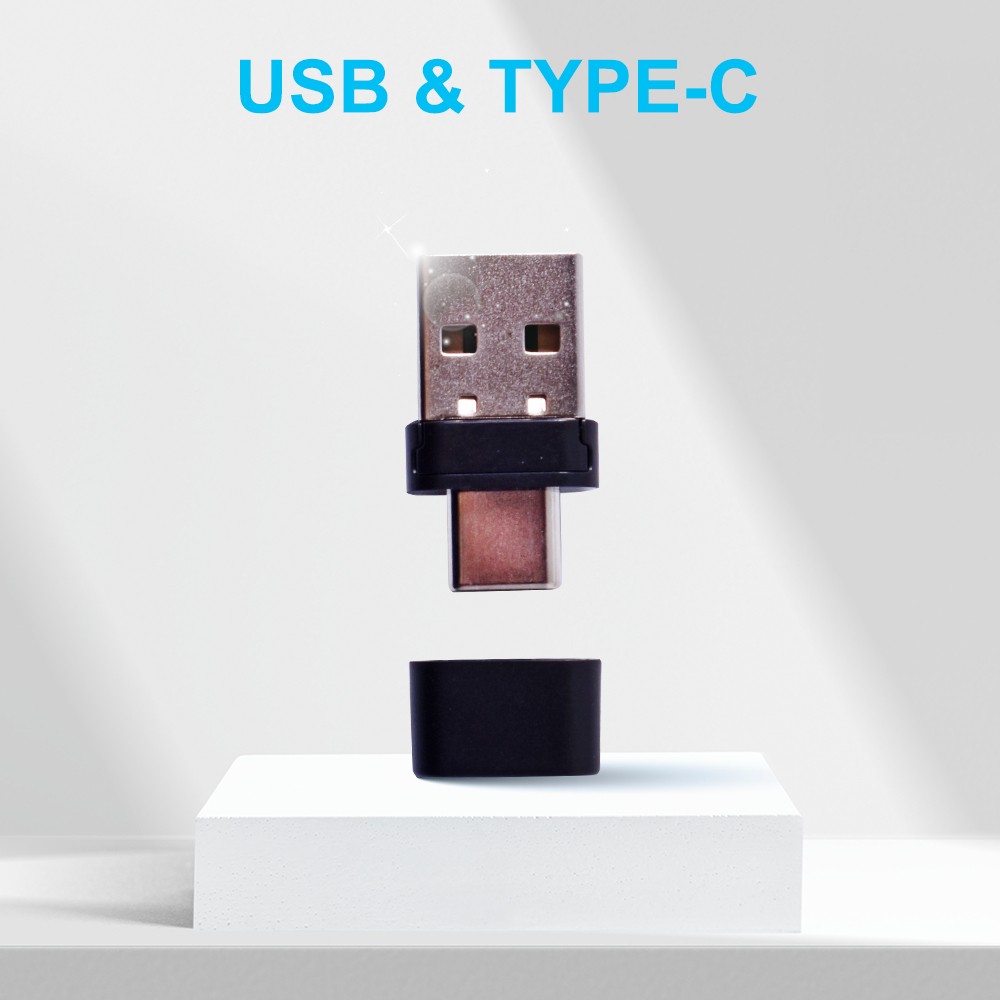 K-915 OKER 2.4G WIRELESS USB & TYPE-C KEYBOARD+ MOUSE KB-KM-OK-915BK