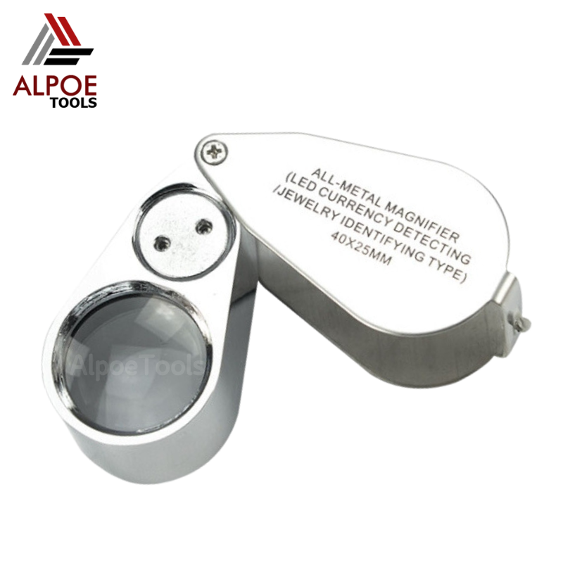 เลนท์ขยายพับได้ งานโลหะ ไฟ 2 สี รหัส No.9890