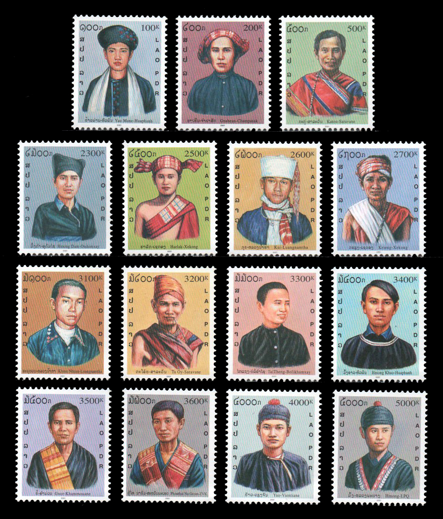 Ethnic Men in Laos - 2001