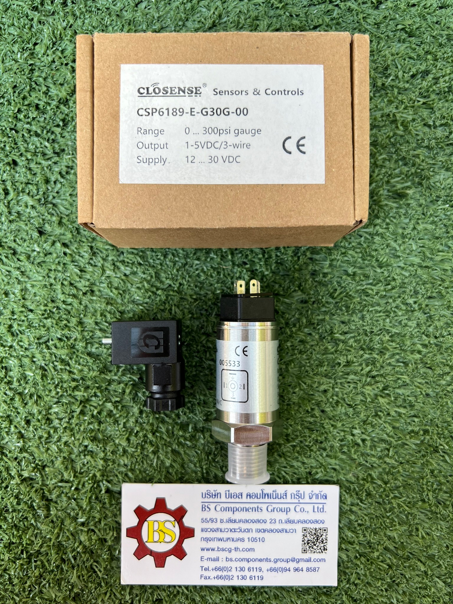 CLOSENSE : PRESSURE TRANSDUCER CSP6189-E-G30G-00