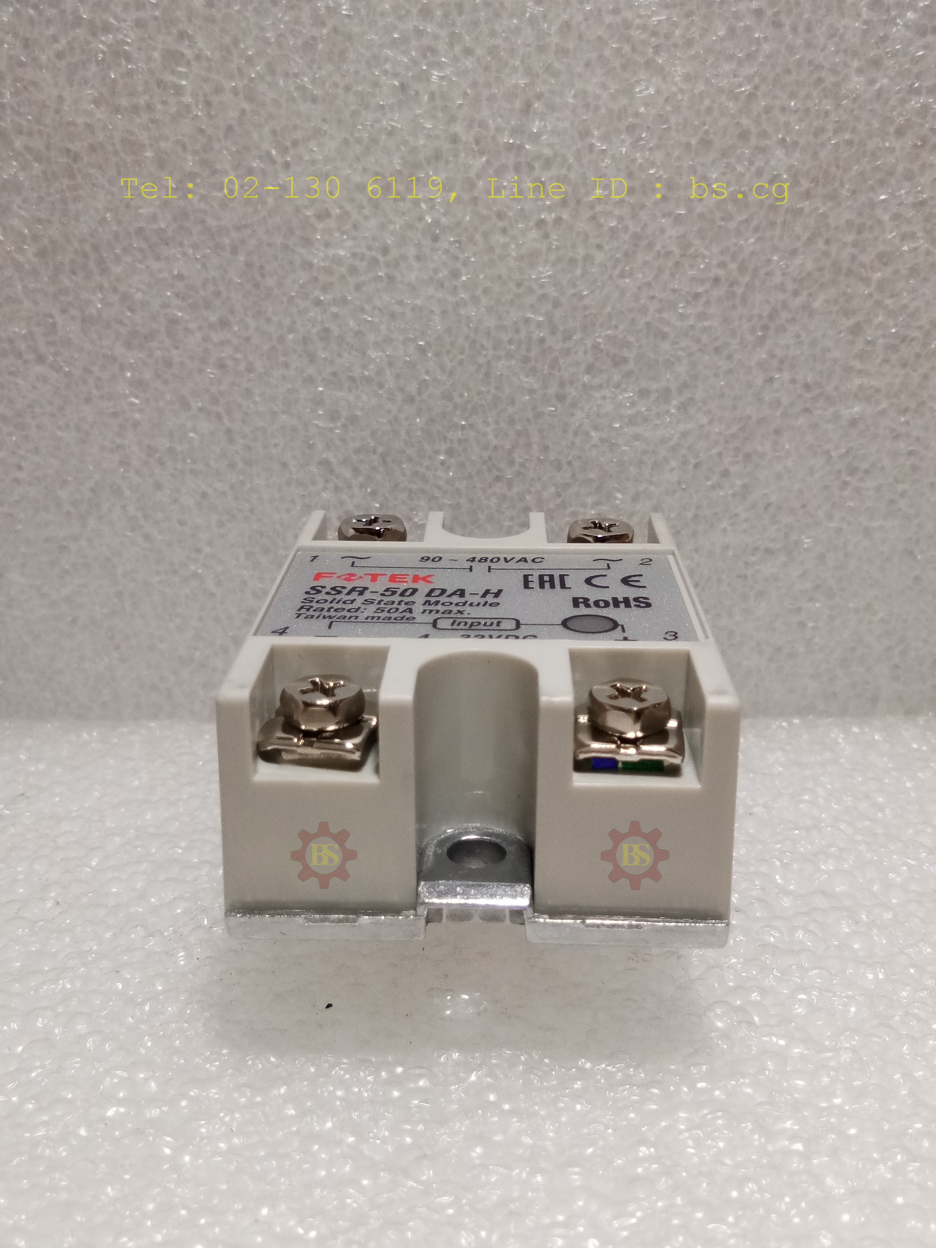 FOTEK : Solid State Module Rated: 50A max. SSR-50 DA-H