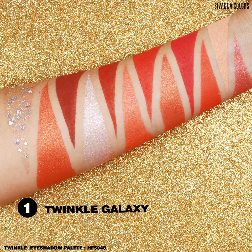 Sivanna Colors Twinkle Galaxy Eyeshadow Palette HF5048 ซีเวียน่า อายแชโดว์ พาเลท